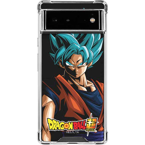 Dragon Ball Super Goku Google Pixel 6 Clear Case
